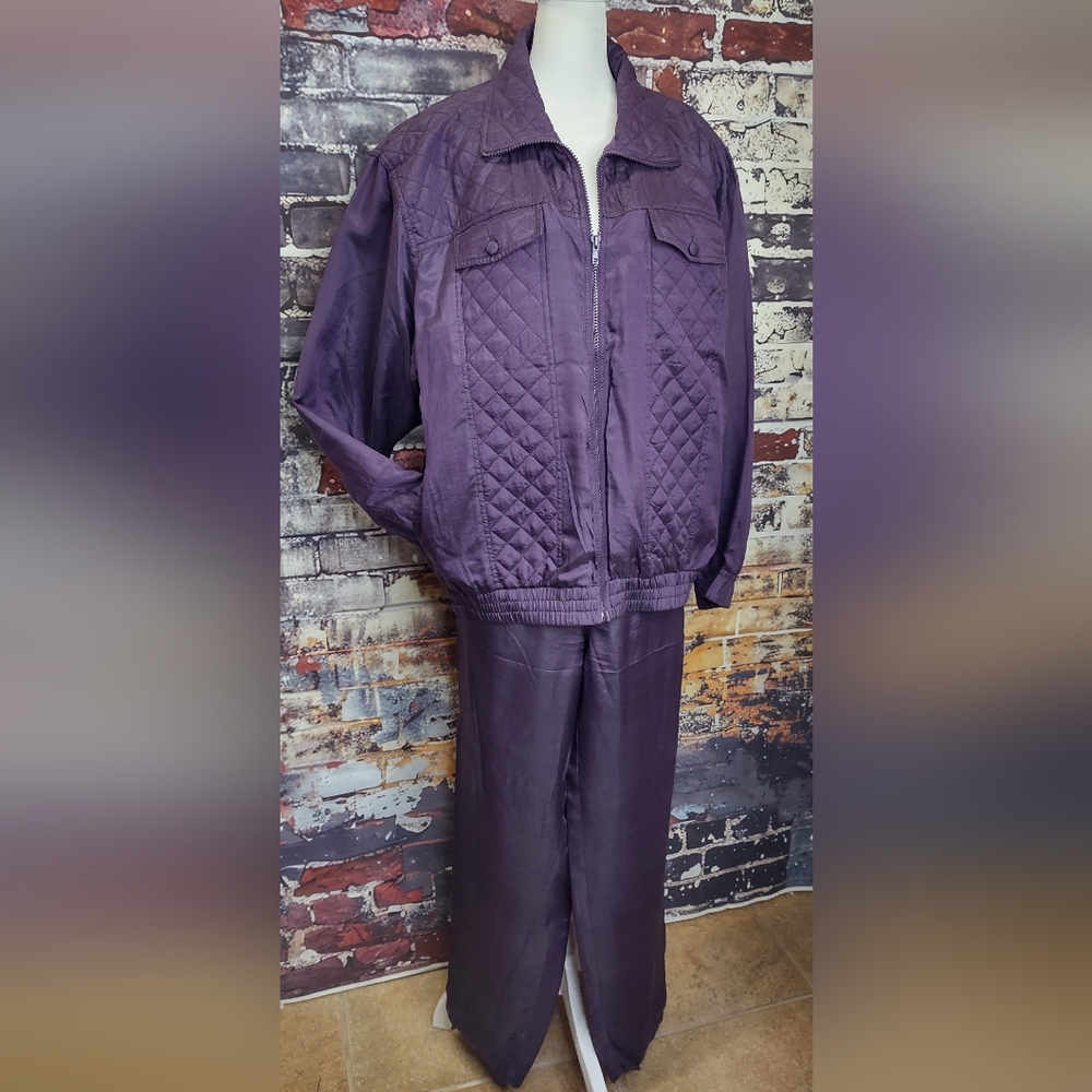 Vintage KiKu Silk Jacket/Pants